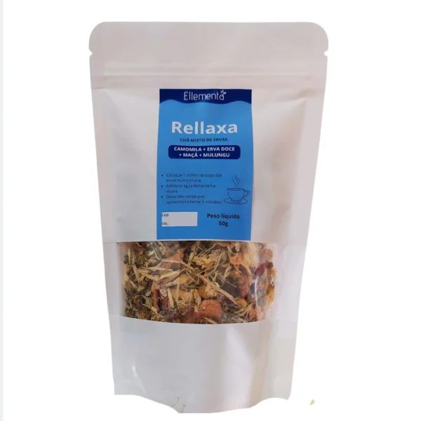 Brinde Especial - Chá <br>Rellaxa - ervas relaxantes/ sono reparador - Imagem 1
